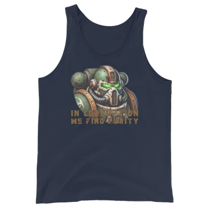 In Corruption We Find Purity Death Guard Unisex Tank Top – Embrace the Decay warhammer 40k nurgle chaos space marine