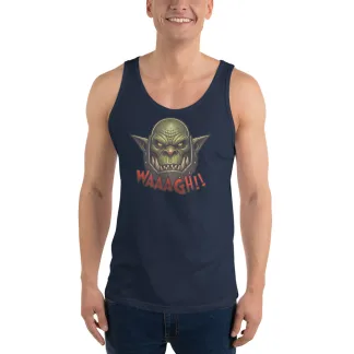 warhammer 40k WAAAGH! Unisex Tank Top – Unleash the Ork Fury in Style!