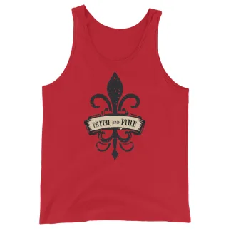 Faith and Fire Sisters of Battle Unisex Tank Top - Grimdark Fan Apparel