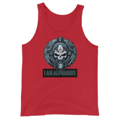 I Am Alpharius Unisex Tank Top – Alpha Legion Apparel warhammer 40k chaos space marine