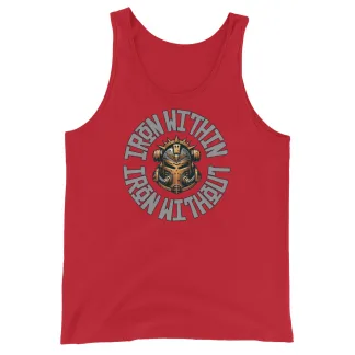 Iron Within, Iron Without Unisex Tank Top warhammer 40k iron warriors