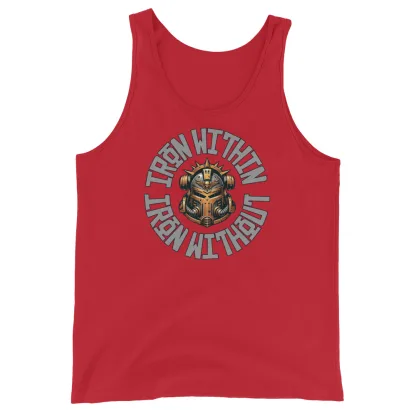 Iron Within, Iron Without Unisex Tank Top warhammer 40k iron warriors