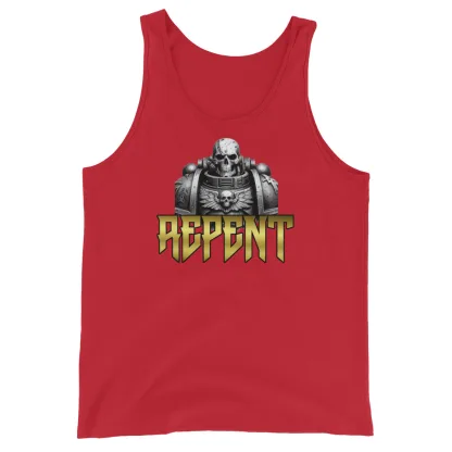 Repent Unisex Tank Top warhammer 40k inspired