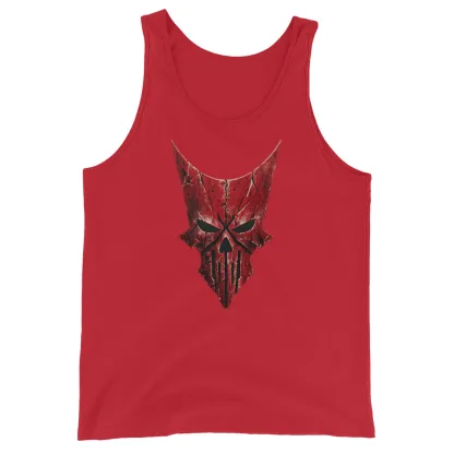 Bloodletter's Face Unisex Tank Top – Embrace the Rage of Khorne warhammer 40k daemon world eater chaos space marine