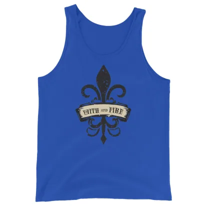 Faith and Fire Sisters of Battle Unisex Tank Top - Warhammer 40 adepta sororitas Fan Apparel