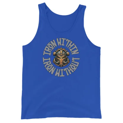 Iron Within, Iron Without Unisex Tank Top warhammer 40k iron warriors