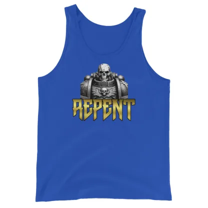 Repent Unisex Tank Top warhammer 40k inspired