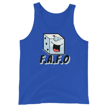 F.A.F.O Unisex Tank Top – Defy, Challenge, Conquer - Image 5