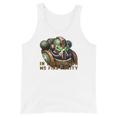 In Corruption We Find Purity Death Guard Unisex Tank Top – Embrace the Decay warhammer 40k nurgle chaos space marine