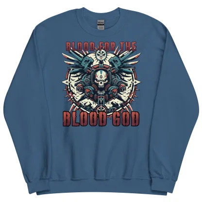 Blood for the Blood God Unisex Sweatshirt – Embrace the Chaos! - Image 6