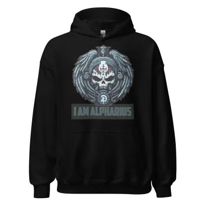 warhammer 40k chaos space marine I Am Alpharius Unisex Hoodie - Embrace the Alpha Legion’s Shadow