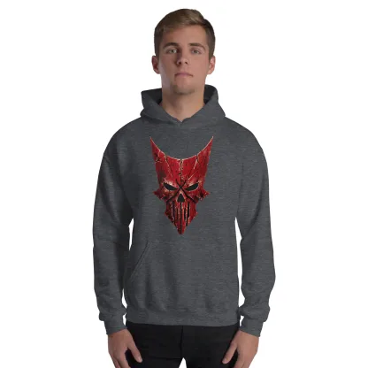 Khorne Daemon Face Unisex Hoodie – Embrace the Fury of the Blood God warhammer 40k chaos space marine