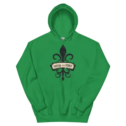 Faith and Fire Adepta Sororitas Unisex Hoodie - Embrace the Emperor’s Wrath sisters of battle warhammer 40k