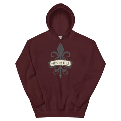 Faith and Fire Adepta Sororitas Unisex Hoodie - Embrace the Emperor’s Wrath sisters of battle warhammer 40k