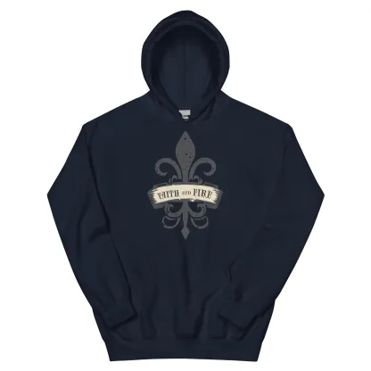 Faith and Fire Adepta Sororitas Unisex Hoodie - Embrace the Emperor’s Wrath sisters of battle warhammer 40k