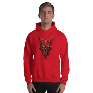 Khorne Daemon Face Unisex Hoodie – Embrace the Fury of the Blood God warhammer 40k chaos space marine