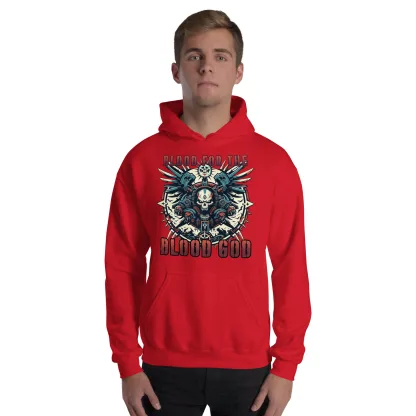 Blood for the Blood God Unisex Hoodie – Embrace the Fury of Khorne warhammer 40k chaos space marine world eaters