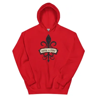 Faith and Fire Adepta Sororitas Unisex Hoodie - Embrace the Emperor’s Wrath sisters of battle warhammer 40k
