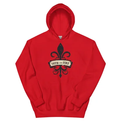 Faith and Fire Adepta Sororitas Unisex Hoodie - Embrace the Emperor’s Wrath sisters of battle warhammer 40k