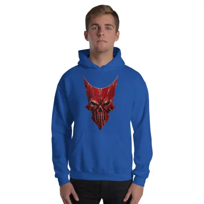 Khorne Daemon Face Unisex Hoodie – Embrace the Fury of the Blood God warhammer 40k chaos space marine