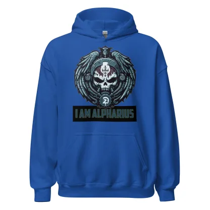 warhammer 40k chaos space marine I Am Alpharius Unisex Hoodie - Embrace the Alpha Legion’s Shadow