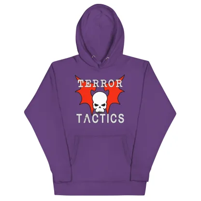 Terror Tactics Unisex Hoodie – Night Lords Inspired Apparel warhammer 40k
