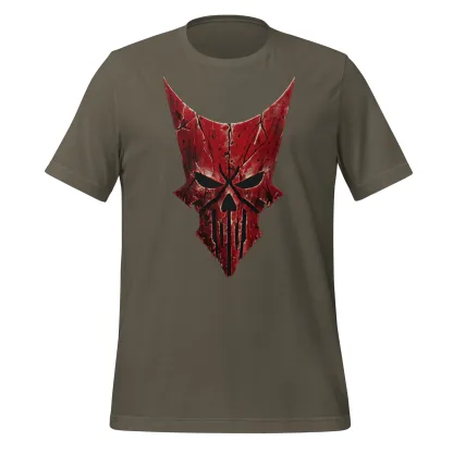 Warhammer 40k World Eaters Khorne Daemon Face Unisex T-Shirt – The Blood God's Fury in Every Stitch