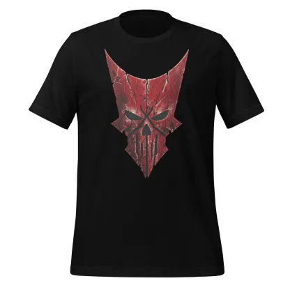 Warhammer 40k World Eaters Khorne Daemon Face Unisex T-Shirt – The Blood God's Fury in Every Stitch