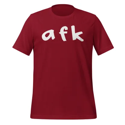 AFK Unisex T-Shirt – Perfect for Gamers Who Need a Break - Image 2