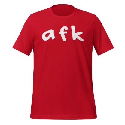 AFK Unisex T-Shirt – Perfect for Gamers Who Need a Break - Image 3