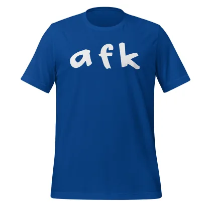 AFK Unisex T-Shirt – Perfect for Gamers Who Need a Break - Image 4