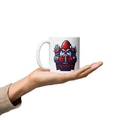blood bowl merch mug gnomed ceramic