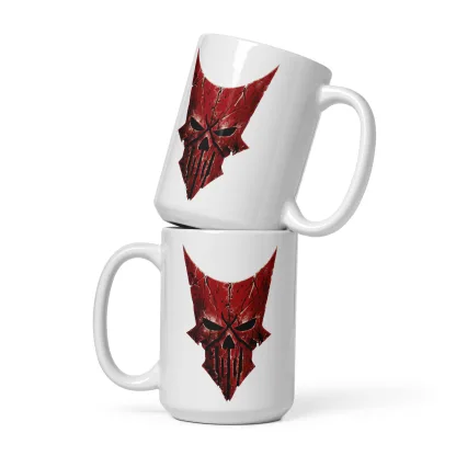 Khornate Bloodletter Ceramic Cup – Unleash the Fury of Khorne with Every Sip warhammer 40k gift fan chaos daemon