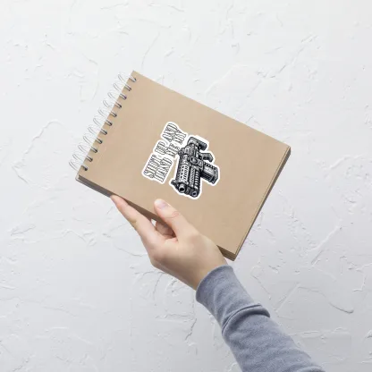 Shut Up and Hand Me My Bolter Vinyl Sticker – Bold Warhammer 40K Inspired Design