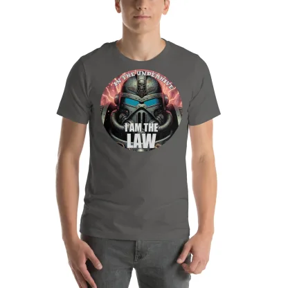 Necromunda Enforcer Unisex T-Shirt – Command Authority in the Underhive warhammer 40k adeptus arbites