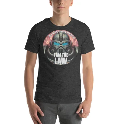 Necromunda Enforcer Unisex T-Shirt – Command Authority in the Underhive warhammer 40k adeptus arbites