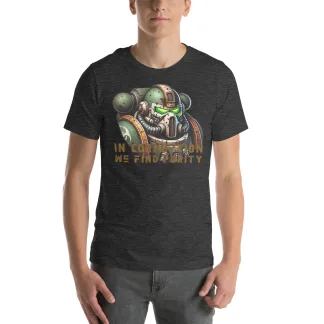 Embrace The Disease: In Corruption We Find Purity Nurgle Unisex T-Shirt warhammer 40k chaos space marine