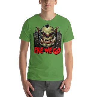 Ere We Go! Unisex Bella + Canvas 3001 T-Shirt for Ork Fans warhammer 40k warboss