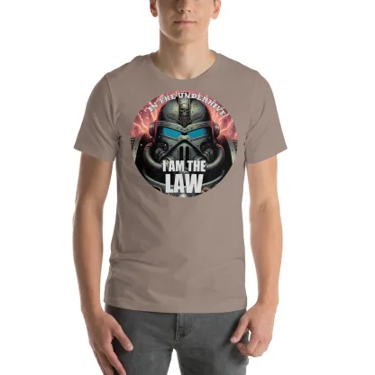 Necromunda Enforcer Unisex T-Shirt – Command Authority in the Underhive warhammer 40k adeptus arbites