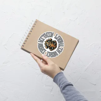 Iron Within, Iron Without vinyl sticker for Warhammer 40K Iron Warriors fans