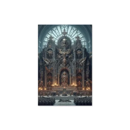 omnissiah warhammer 40k greeting birthday card