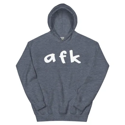 AFK Unisex Hoodie: The Perfect Gear for Gamers on a Break
