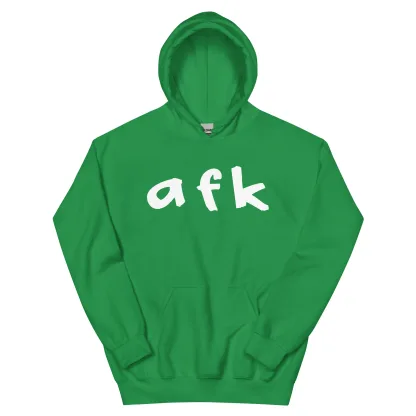 AFK Unisex Hoodie: The Perfect Gear for Gamers on a Break