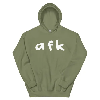 AFK Unisex Hoodie: The Perfect Gear for Gamers on a Break