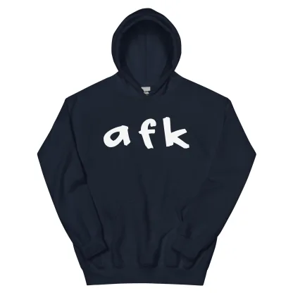 AFK Unisex Hoodie: The Perfect Gear for Gamers on a Break