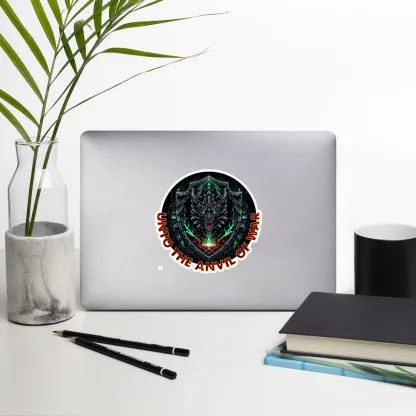 warhammer 40K salamander space marine sticker merch