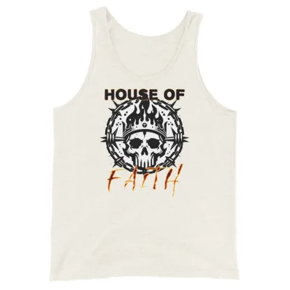 House Cawdor Necromunda Unisex Tank Top – Embrace the Fire of Redemption warhammer 40k imperial guard