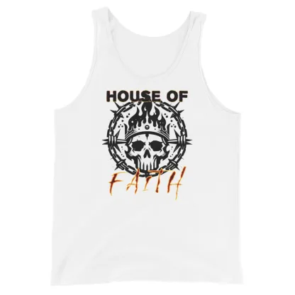House Cawdor Necromunda Unisex Tank Top – Embrace the Fire of Redemption warhammer 40k imperial guard