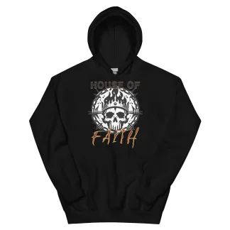 House Cawdor Necromunda Unisex Hooide jumper – Embrace the Fire of Redemption warhammer 40k imperial guard