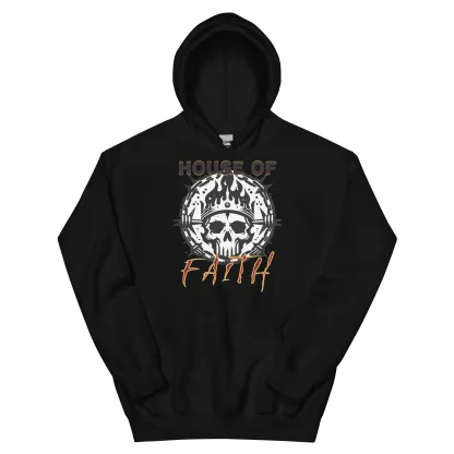 House Cawdor Necromunda Unisex Hooide jumper – Embrace the Fire of Redemption warhammer 40k imperial guard